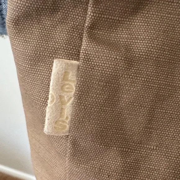 Levi’s Women's Tan Hooded Rain Jacket - Picture 6 of 10